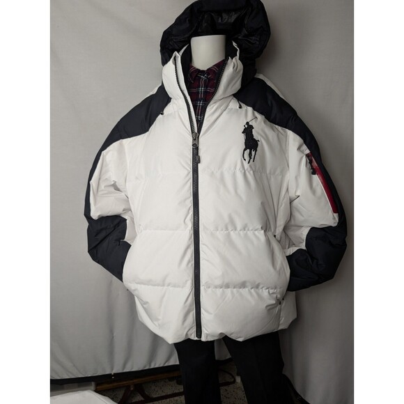 Polo Ralph Lauren Polo Jacket Hip Length NWT White Size 2X2L - Picture 16 of 16